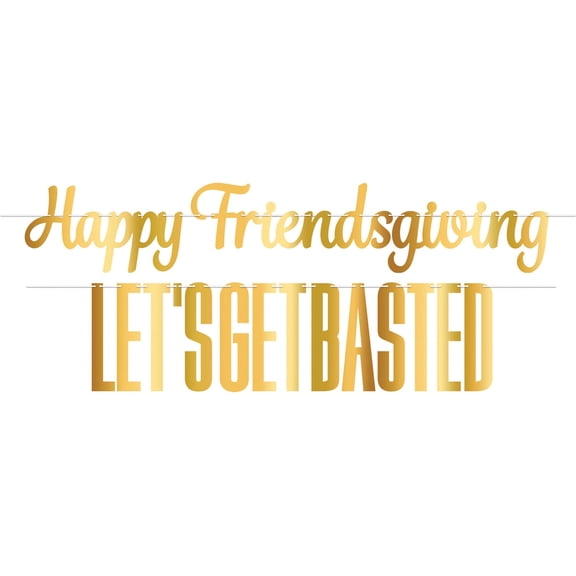 Friendsgiving Celebration Letter Banner- 1 pc.