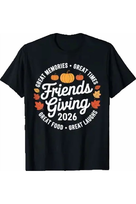 Friendsgiving Day Friends Thanksgiving 2026 Friendship T-Shirt