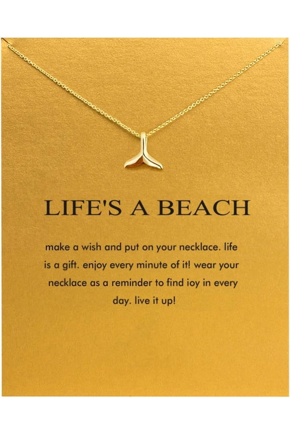 Friendship Anchor Compass Necklace Good Luck Elephant Pendant Chain Necklace With Message Card Gift Card[o1627]