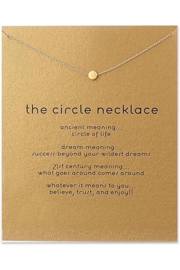 Friendship Anchor Compass Necklace Good Luck Elephant Pendant Chain Necklace With Message Card Gift Card[o1650]