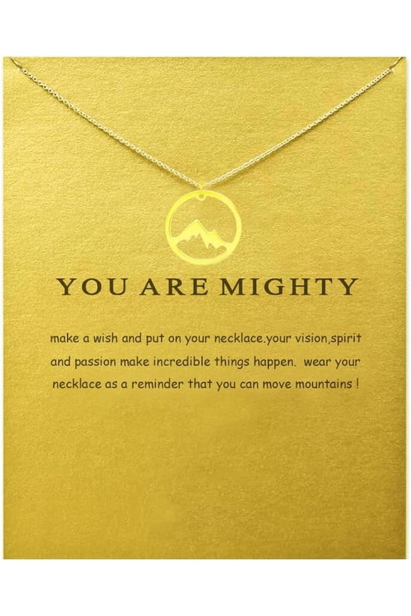 Friendship Anchor Compass Necklace Good Luck Elephant Pendant Chain Necklace With Message Card Gift Card[o2643]