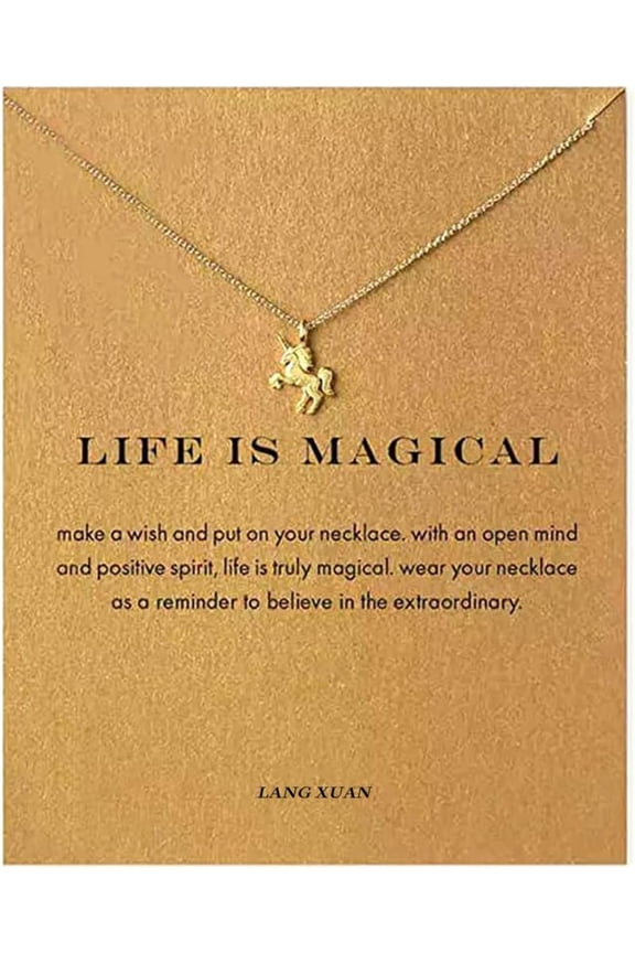 Friendship Anchor Compass Necklace Good Luck Elephant Pendant Chain Necklace With Message Card Gift Card[o2653]