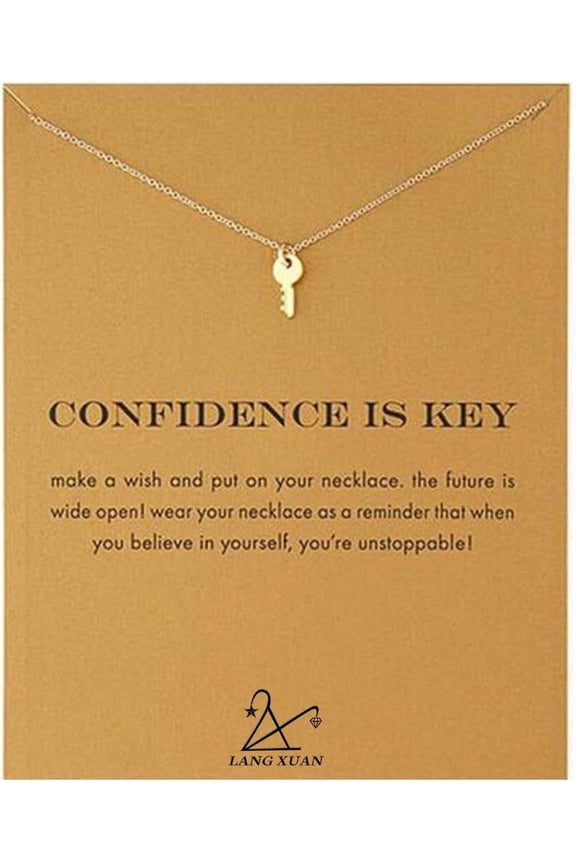 Friendship Anchor Compass Necklace Good Luck Elephant Pendant Chain Necklace With Message Card Gift Card[o2667]