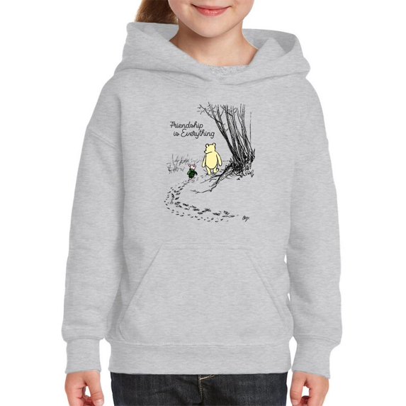 Friendship Bear Hoodie Juniors -Smartprints Designs, Small