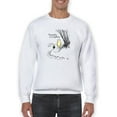thumbnail image 1 of Friendship Bear Sweatshirt Men -Smartprints Designs, Male 4X-Large, 1 of 4