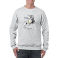 thumbnail image 1 of Friendship Bear Sweatshirt Men -Smartprints Designs, Male Medium, 1 of 4
