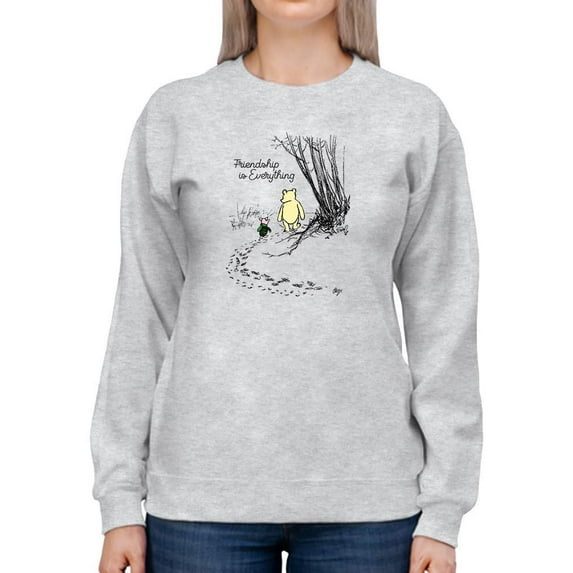 Friendship Bear Sweatshirt Women -Smartprints Designs, Female Small