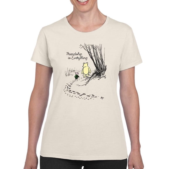 Friendship Bear T-Shirt Women -Smartprints Designs, Female 3X-Large