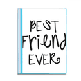 thumbnail image 1 of Friendship Best Friend Ever Words Quotes Book Sheet Protectors Portfolio Binder Folder, 1 of 3