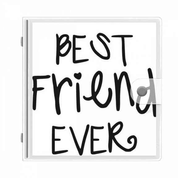 Friendship Best Friend Ever Words Quotes Photo Album Wallet Wedding Family 4x6