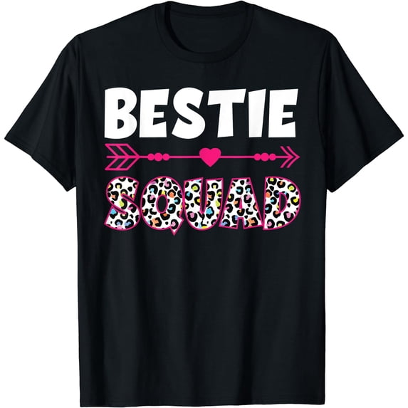 Friendship Best Friends Friendship T-Shirt Black 2X-Large