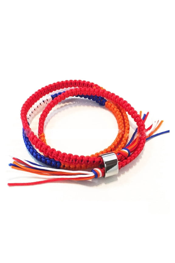 Friendship Bracelet Japanese Comics Inspired Handchain Handmade Woven Bangles