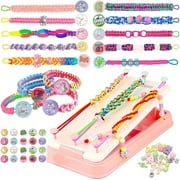 Friendship Bracelet Making Kit for Girls, Beautysureup Arts and Crafts for Kids Ages 8-12, Girls Toys Gifts Age 6-8, Bracelets String Maker Diy Set, Birthday Present for Teen