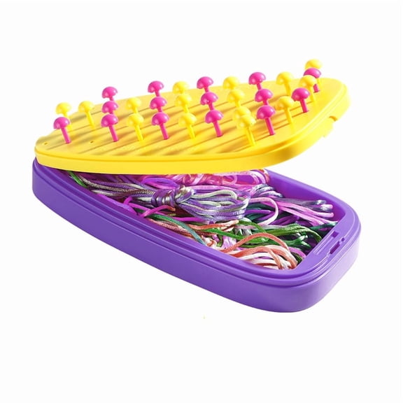 Friendship Bracelet Making Kit Toy Best Birthday Gift Top Trending DIY Jewelry Bracelet Stringing Machine A
