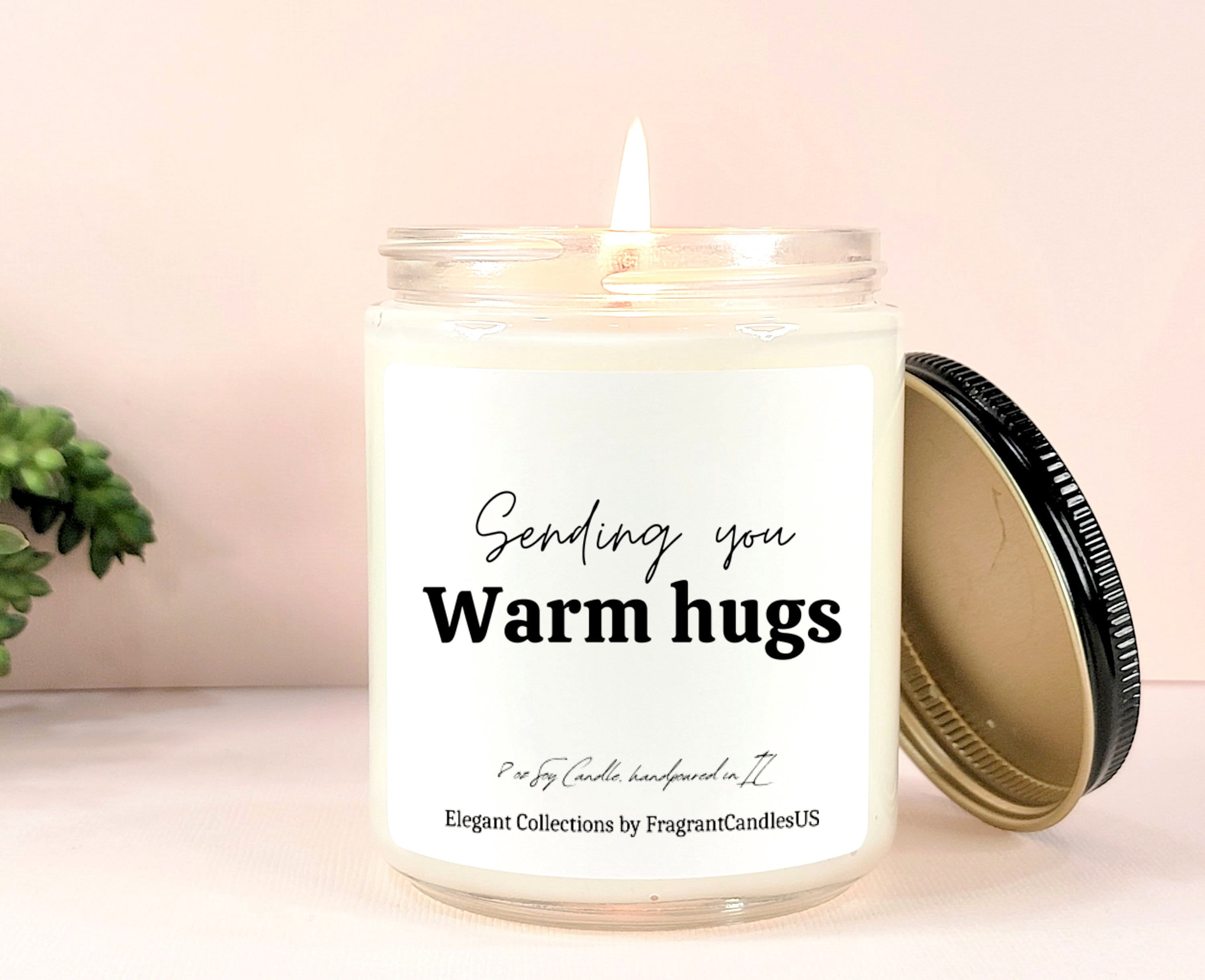 Friendship Candle, Long distance gift, long distance couple gift ...