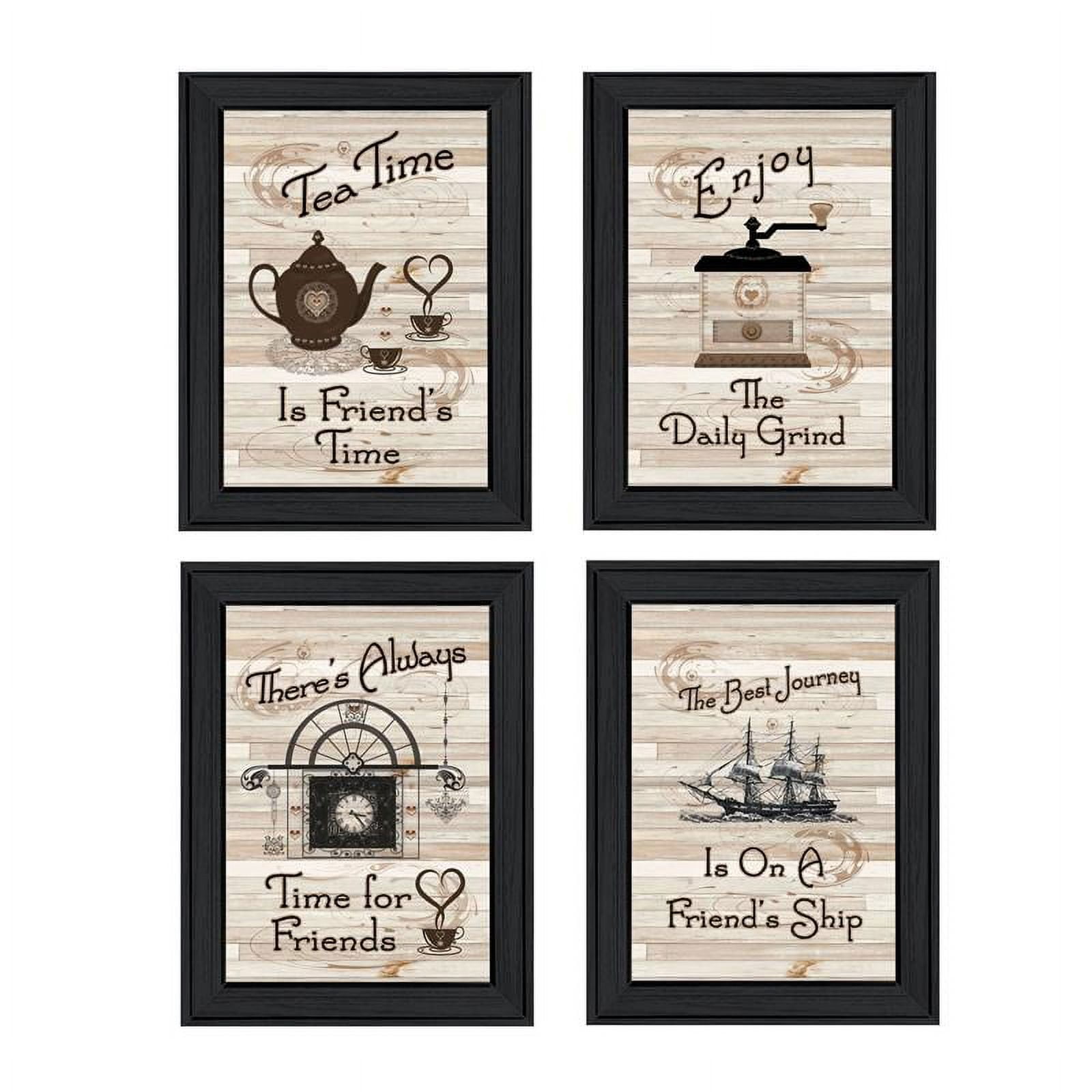 Friendship Collection 4Piece Vignette by Millwork Engr Wood Multi-Color