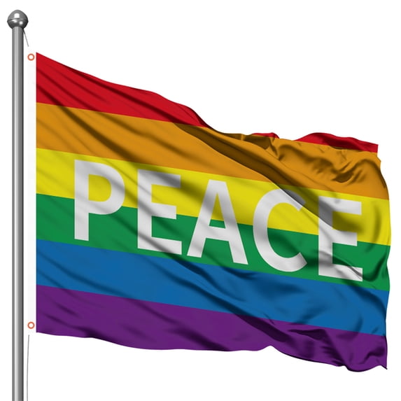 Friendship Flag - Symbol of Unity & Solidarity - Durable Weather-Resistant Polyester - Vibrant Colors for Indoor/Outdoor Use - 3x5 ft Decorative Banner for Home, Office & Events
