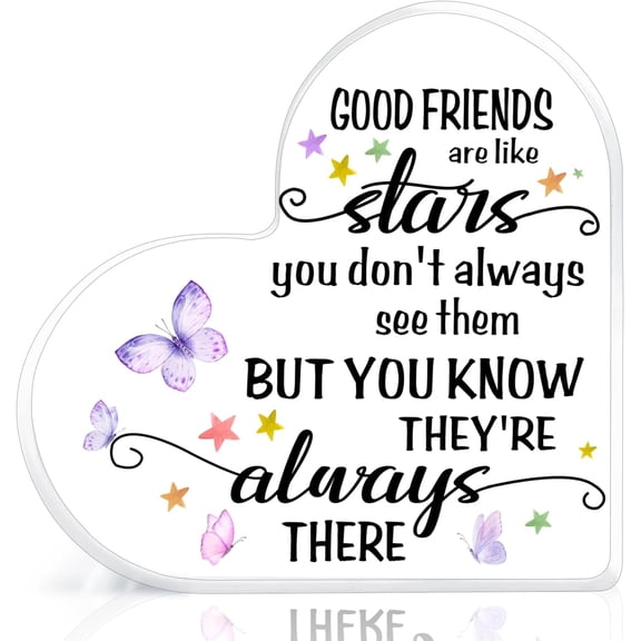 Friendship Gifts for Women, Encouragement Gifts for Friend Bestie BFF Soul Sister, Best Friend Present for Birthday Christmas Thanksgiving, Friend Definition Decorative Signs & Plaques