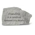 thumbnail image 1 of Friendship Is A Rainbow Between... Memorial Garden Stone, 1 of 7