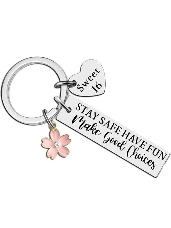 Friendship Keyring Rustproof Stainless Steel Key Chain Perfect Keepsakes Birthday Christmas Gift For Close Friend