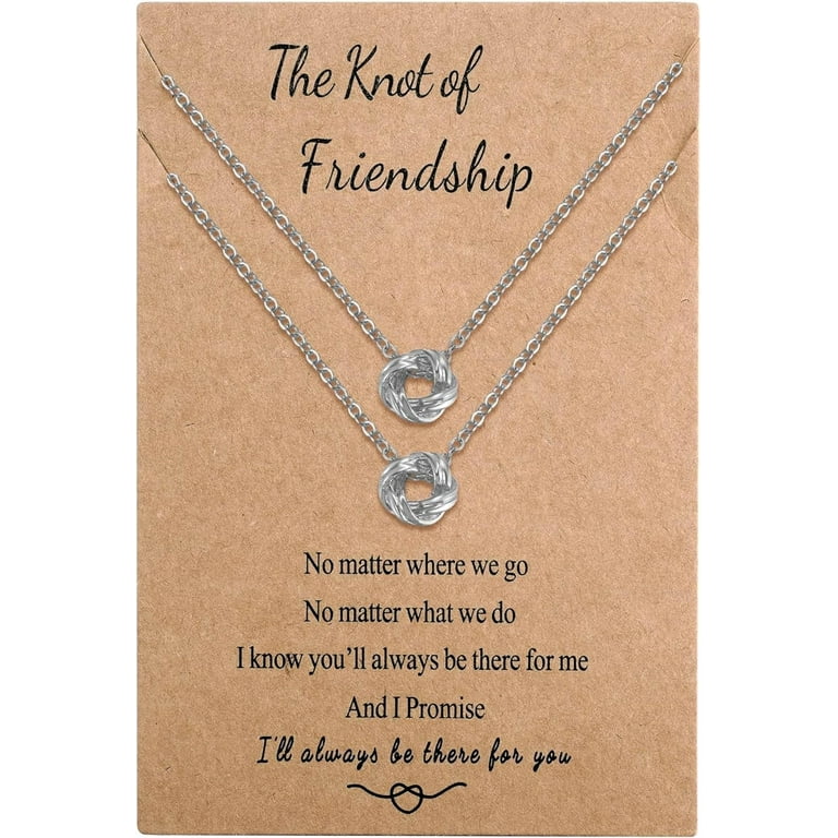 Knot of friendship necklace discount