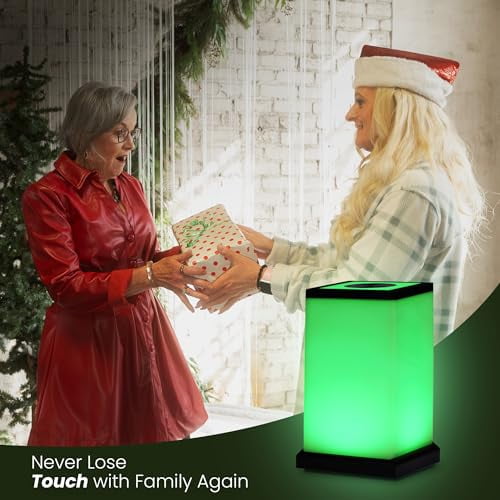 Friendship Lamps Modern Design -  Friend Lamps Wi-Fi Touch Lamp LED Light for Long-Distance, Connection, Relationship, Friendship, Gift, Over 200 Colors, App Setup Single