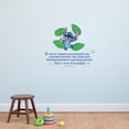 thumbnail image 1 of Friendship Lilo Stitch Life Quote Cartoon Quotes Decors Wall Sticker Art Design Decal for Girls Boys Kids Room Bedroom Nursery Kindergarten Home Decor Stickers Wall Art Vinyl Decoration (10x10 inch), 1 of 2
