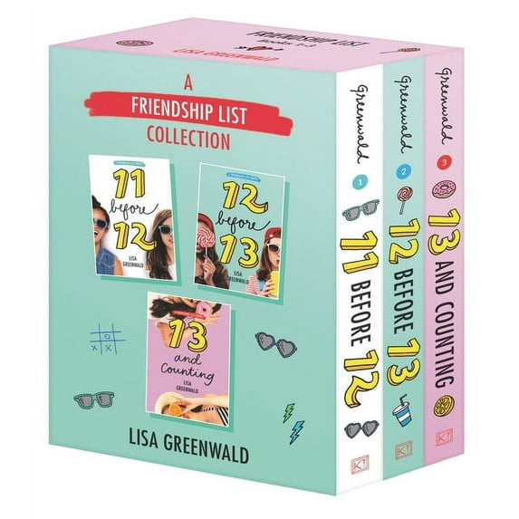 Friendship List A Friendship List Collection 3-Book Box Set: 11 Before 12, 12 Before 13, 13 and Counting, (Paperback)