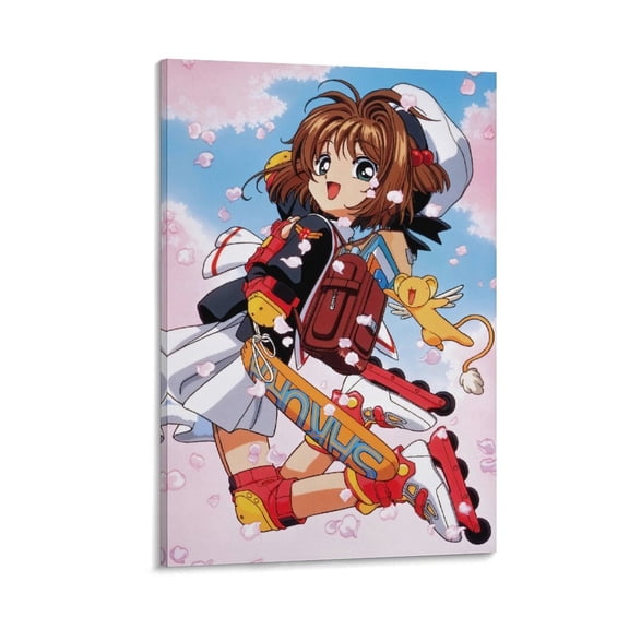 Friendship Magic Anime And Manga Cardcaptor Sakura Poster Picture Print Canvas Poster Wall Paint Art Posters Decor Modern Home Artworks Gift 16x24inch(40x60cm)
