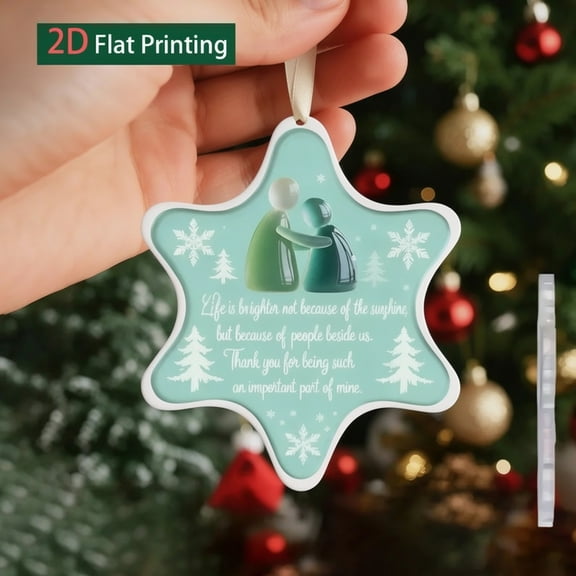 Friendship Pendant Necklace for Women, Acrylic Heart Keepsake Gift for Best Friends, Christmas, Birthday, Anniversary, Symbol of Lasting Bond & Connection, Thoughtful Present for Her