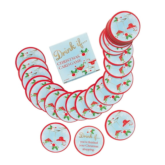 Friendsmas Christmas Drinking Game - 12 Pieces