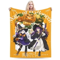 Frieren Beyond Journey’s End Blanket Soft Lightweight Throw Blankets Cozy Flannel Bed Throws for Sofa Couch Travel Home Room Bedroom Decor Gifts for Girls Boys Women 60"x50"