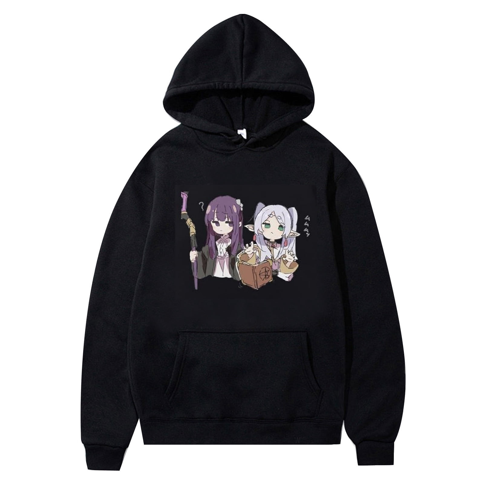 Frieren Beyond Journey's End Hoodie - Unisex Anime Graphic Pullover ...