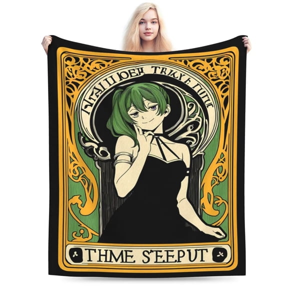 Frieren Beyond Journey’s End Throw Blanket Gifts for Adults Women Kids Home Bedroom Living Room Decor funny Light Throw Blankets 60"x50"