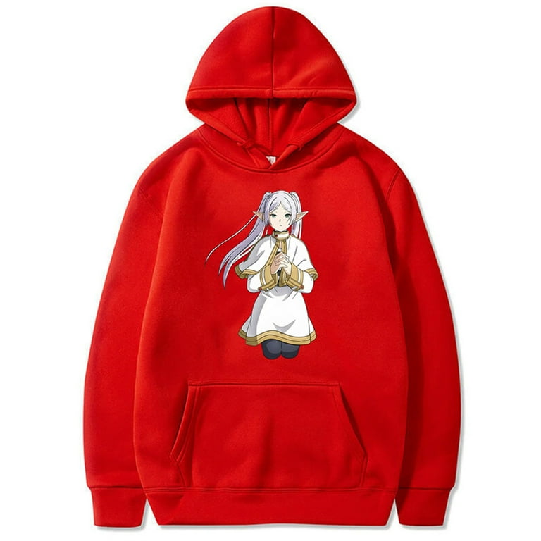 Frieren Beyond Journeys End Hoodies Anime Merch Casual