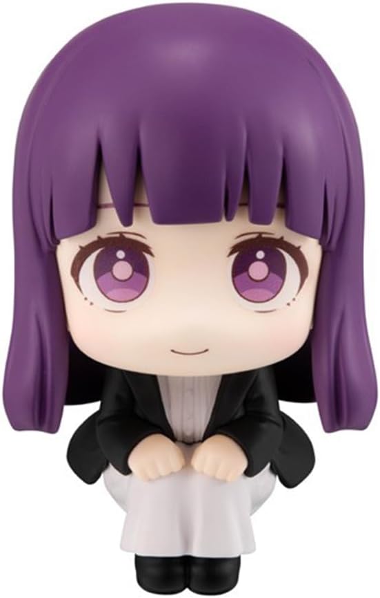 Frieren Anime Figure - 4.33in Cute Sitting Fern Statue Collectible PVC Model