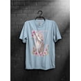 thumbnail image 1 of Frieren T-shirt, Sousou no Frieren Manga Anime Shirt,Light Blue color,size 2XL, 1 of 5