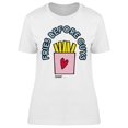 thumbnail image 1 of Fries Before Guys Design T-Shirt Women -Image by Shutterstock, Female XX-Large, 1 of 4