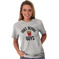 thumbnail image 1 of Fries Before Guys Girl Squad Food BFF Women's Graphic T Shirt Tees Brisco Brands S, 1 of 5