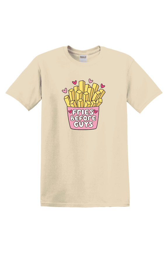 Fries Before Guys Valentine Day Fries Before Guys Fries Before Guys Valentine Valentine Day T-shirt