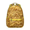 thumbnail image 1 of Fries Themed Backpack for School – Trendy & Roomy Bag for Teens – Fun Fast Food Design – Large Capacity with Pockets – Comfortable for Daily Use – Perfect Gift, 1 of 6