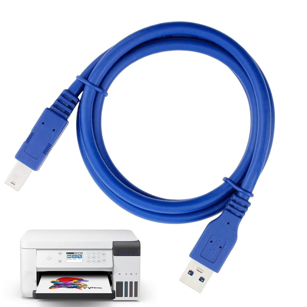 Print Cable Frifer USB 3.0 Printer Cable 9.8 Ft Data Transfer Cable Plug and Play ...