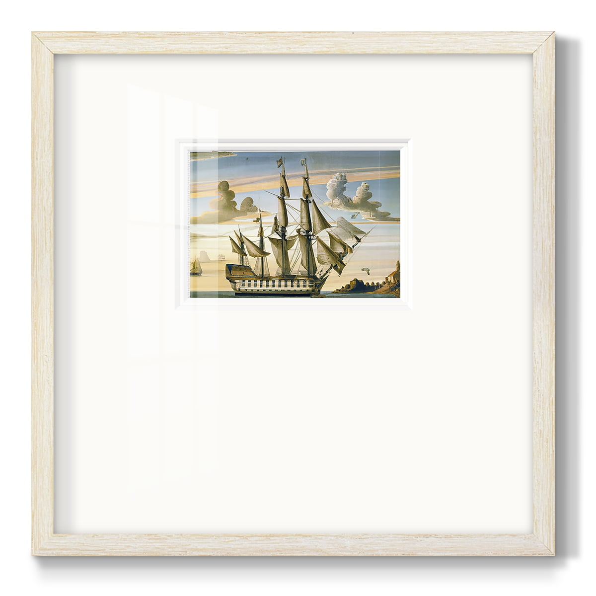 FrigatePremium Framed Print
