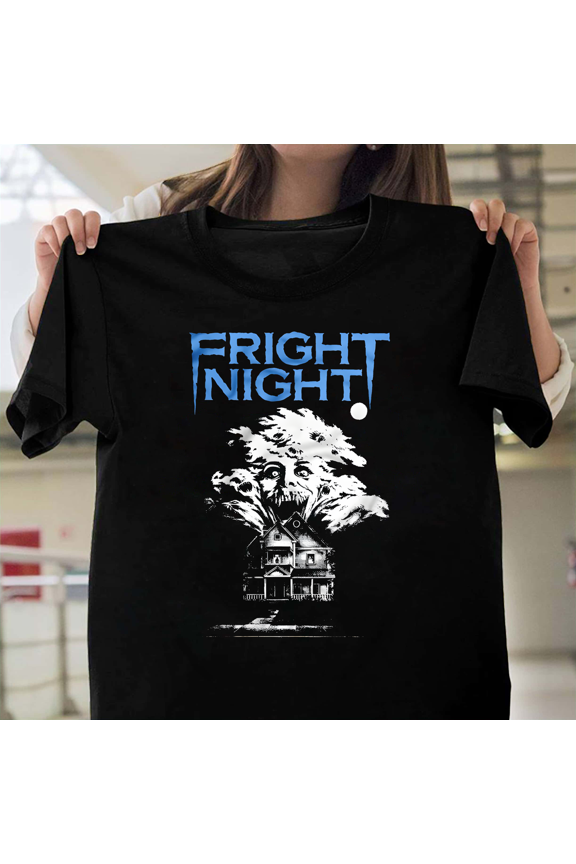 Fright Night 80s Horror Movie Slasher Vampire Cult Film Jerry Dandrige Art V41064 Unisex T-Shirt, Size Up to 5XL
