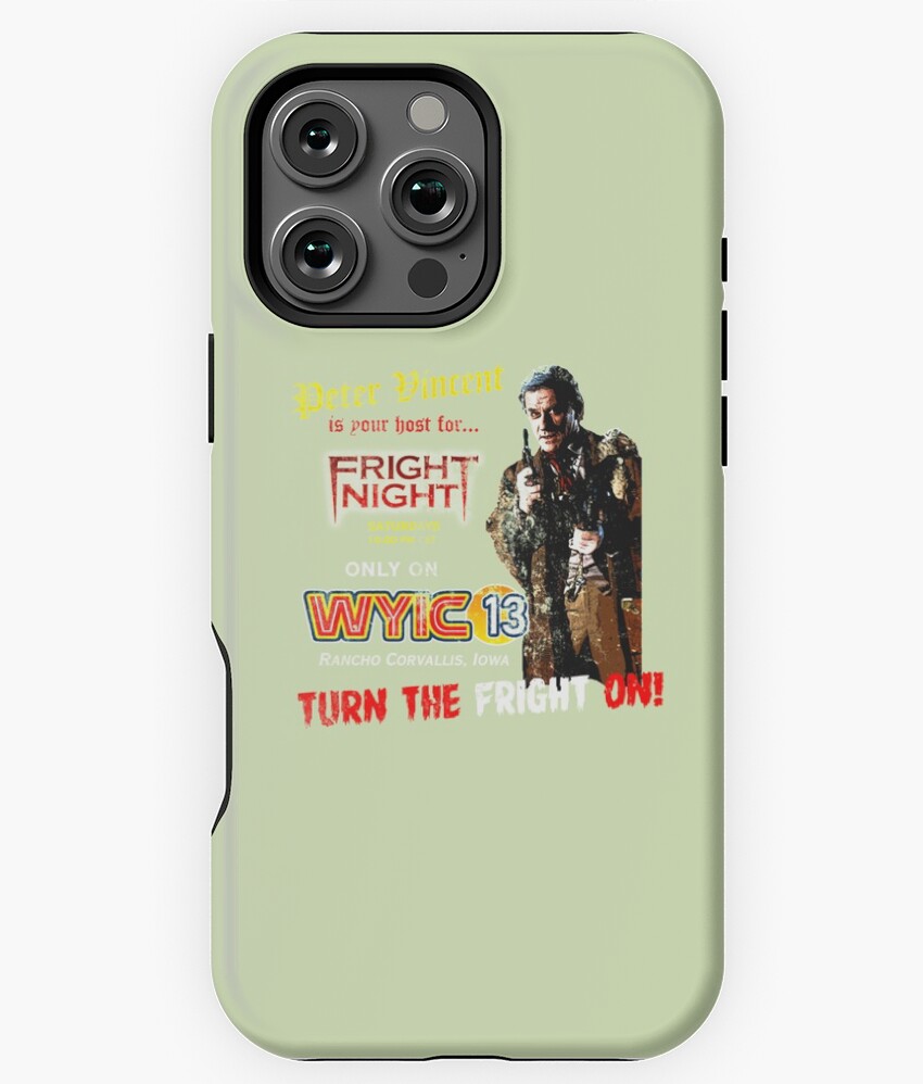 Fright Night Distressed Ad Art M09869 Phone case for iPhone 11 to 16 ...
