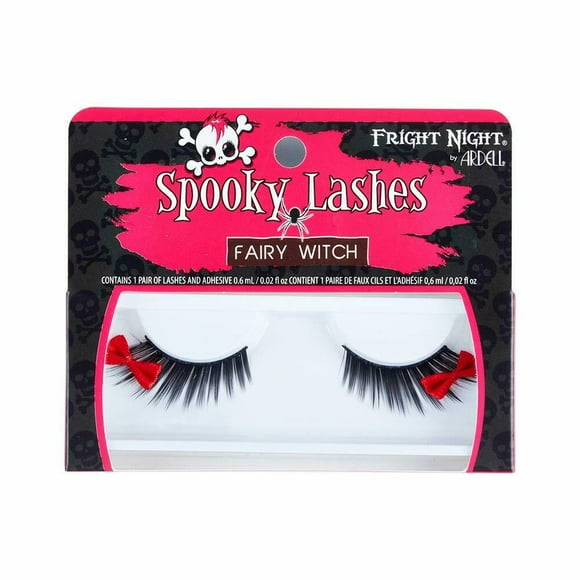 Fright Night False Lashes Fairy Witch With Lash Adhesive