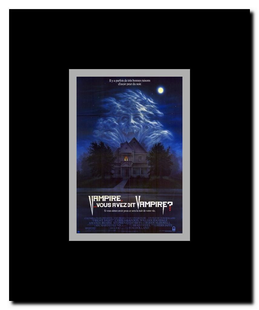 Fright Night Framed Movie Poster