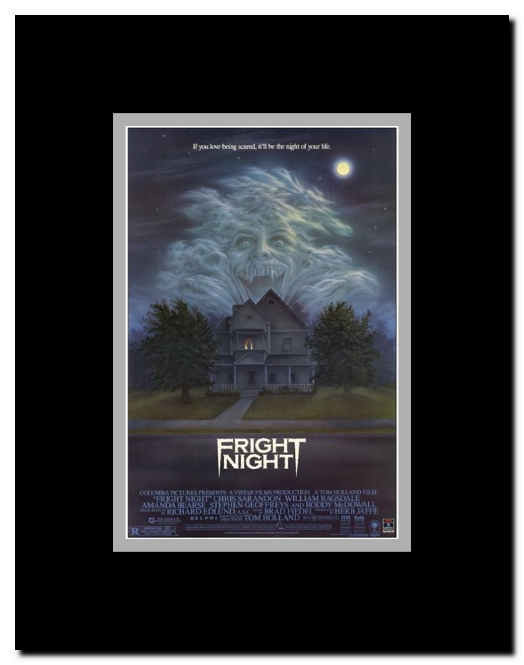 Fright Night Framed Movie Poster