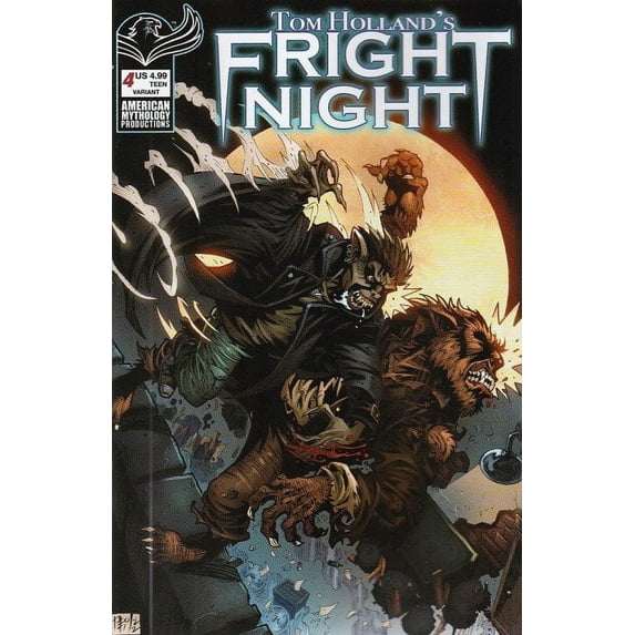 Fright Night (Tom Holland's ) #4A VF ; American Mythology Comic Book