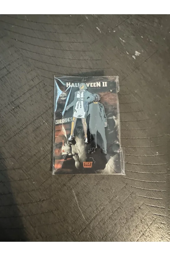 Halloween II Michael Myers & Nurse Jill 1 1/2" Enamel Pin